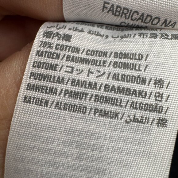 Hollister Co. Men's Navy and Blue Hoodie Unisex woman’s too baby thick collar si - Picture 6 of 10